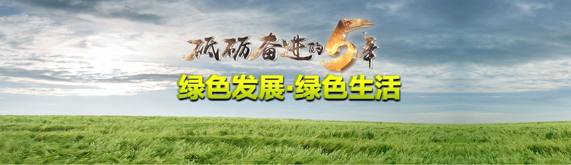 砥礪奮進的五年之綠色發(fā)展