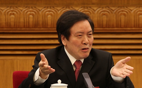 河北省委書記周本順在河北團組開放日發(fā)言,。楊茜 攝_副本_副本