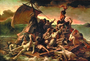 　　1819年,，《美杜莎之筏》（Raft of the Medusa）中描繪的難民被遺棄的景象讓世人震驚,。而今，很多人在跨越國(guó)境線的旅程中不幸身亡,，而其他人對(duì)此置若罔聞,，這無(wú)異于是我們時(shí)代種族滅絕的慘劇，種族主義是唯一的原因