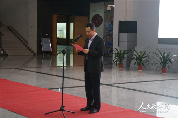 開幕式上,，致公黨省委副主委,、廈門委主委俆平東致致辭。2_副本