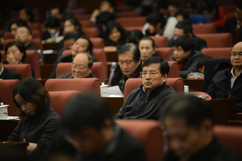 人民政協(xié)報(bào)社總編輯周北川在現(xiàn)場(chǎng),。