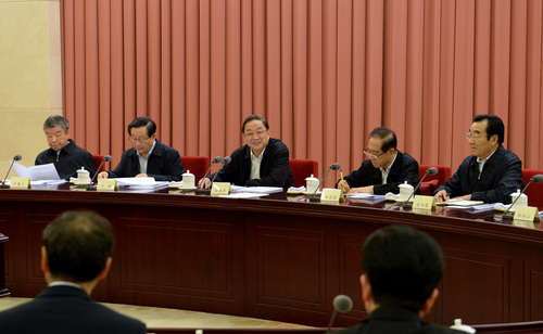 俞正聲出席全國政協(xié)雙周座談會(huì) 攝記者 齊波