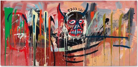 讓-米歇爾·巴斯奎特（Jean-Michel Basquiat）,，《Untitled》,，1982 圖片：Courtesy Christie`s