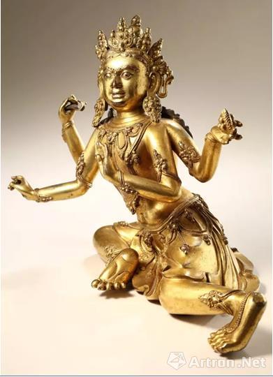 明永樂 毗濕奴 漢藏風(fēng)格（北京宮廷）估價：RMB 5,，500,，000-6，500,，000 北京保利