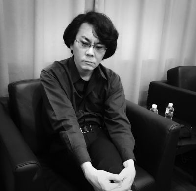 石黑浩接受記者專訪。京華時(shí)報(bào)記者潘珊菊攝