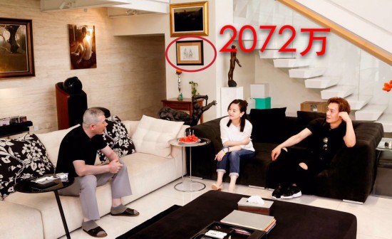馮小剛家中受訪,。
