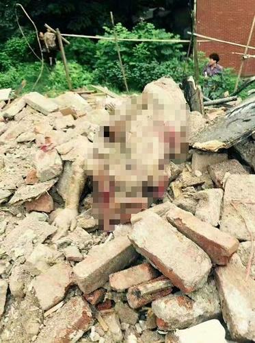 湖南一被拆遷者廢墟內(nèi)死亡 官方:正依法處理