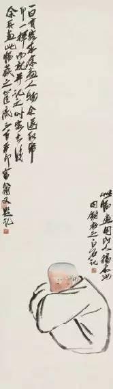 齊白石的題款上也有“三百石印富翁”