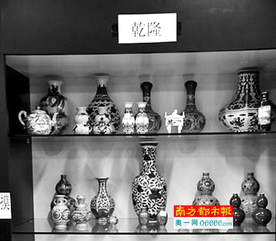 邱季端的部分陶瓷藏品,。網(wǎng)絡(luò)圖片