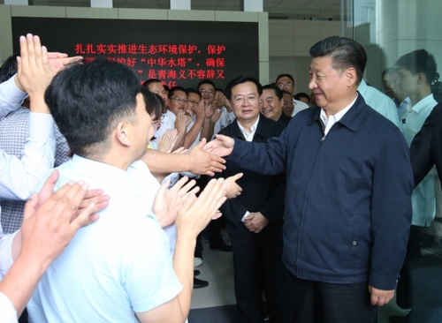8月22日至24日，中共中央總書記,、國(guó)家主席,、中央軍委主席習(xí)近平在青海調(diào)研考察。