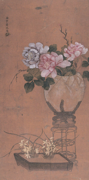 蔣廷錫 《博古插花》（清代）