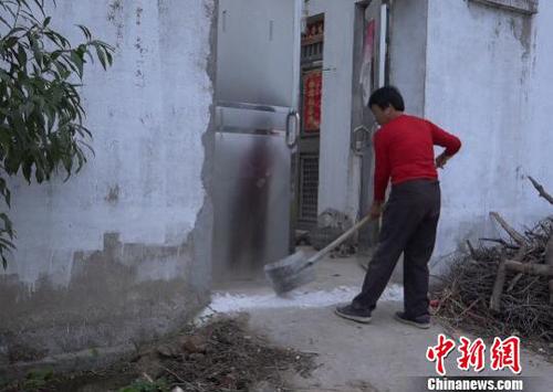 南京眼鏡蛇幼蛇逃逸曝光40小時,，當?shù)鼐用窦壹覒魬羰曳忾T窗?！±铉?攝