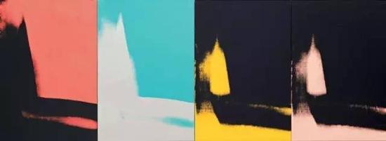 　　　　Andy Warhol， Shadows （detail）,， 1978-79,。 Dia Art Foundation。 （c） 2014 The Andy Warhol Foundation For the Visual Arts,， Inc,。 / Artists Rights Society （ARS）， New York,。 Photo by Bill Jacobson Studio,， New York。