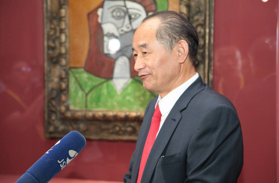 南京國(guó)際美術(shù)展創(chuàng)始人,、百家湖國(guó)際文化投資集團(tuán)董事長(zhǎng)嚴(yán)陸根博士