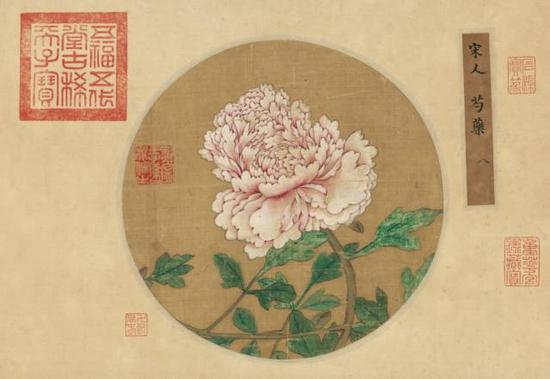 宋人《芍藥圖》,，成交價(jià)：2070萬元,，圖片來源：中國(guó)嘉德