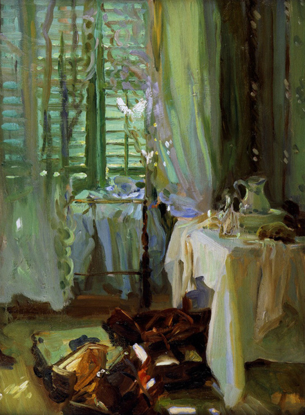 　　約翰·辛格·薩金特（John Singer Sargent）的《The Hotel Room》（1904年-1906年） 圖片來(lái)源：私人收藏