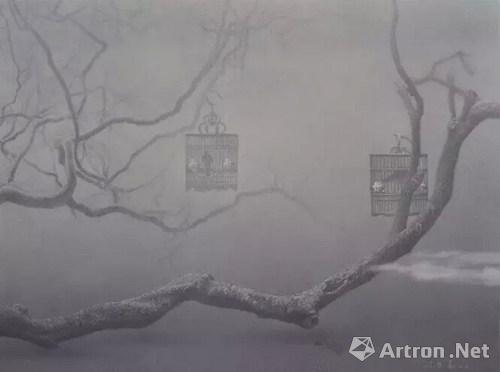 心境 No.29,， 120 x 160 cm，布面油畫,， 2015
