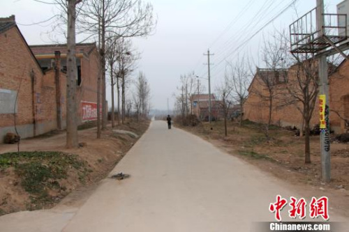 圖為滯印54年中國老兵家鄉(xiāng)咸陽薛宅南村,。梅鐿瀧 攝