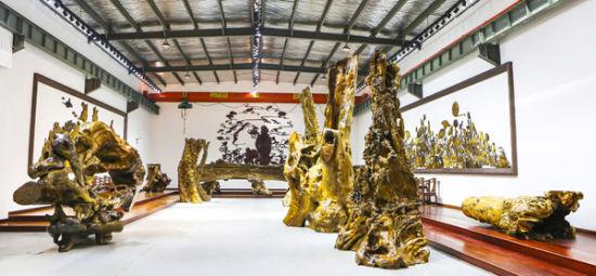 藝術館部分內景,。（胡昌龍 攝）