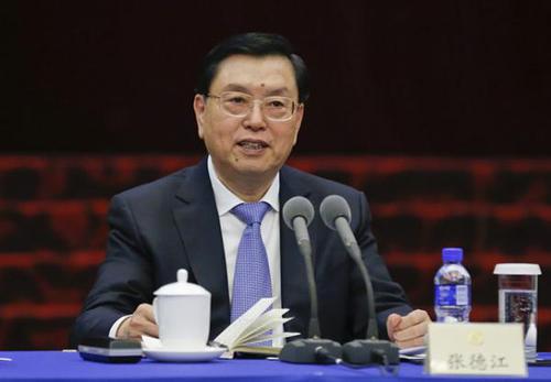 張德江參加港澳地區(qū)全國政協(xié)委員聯(lián)組會(huì)
