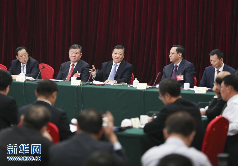 [回顧]劉云山參加民盟,、農(nóng)工黨界委員聯(lián)組討論側(cè)記