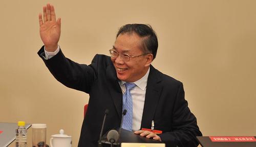 3月2日,，全國政協(xié)十二屆五次會議新聞發(fā)布會在北京人民大會堂舉行,。圖為大會新聞發(fā)言人王國慶。