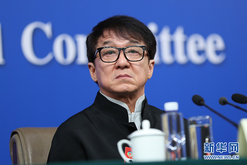 圖為全國政協(xié)委員成龍,。