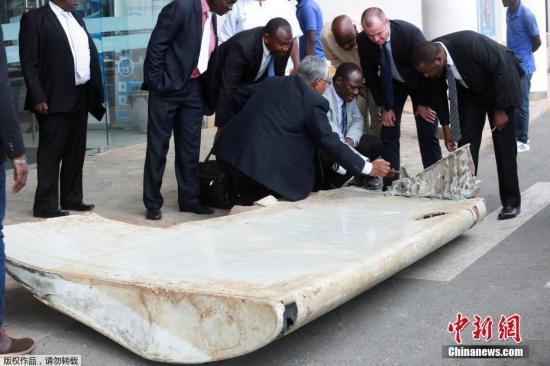 資料圖片：MH370殘骸,。