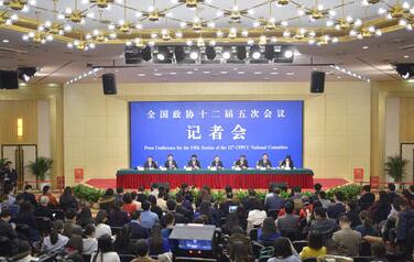 記者會“全國政協(xié)委員談保障和改善民生”現(xiàn)場