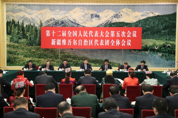 習近平參加新疆團審議：像愛護自己的眼睛一樣愛護民族團結(jié)