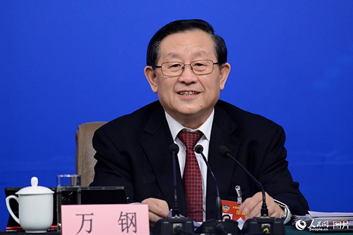 科技部部長萬鋼：書寫具有中國特色的“高,、新”故事