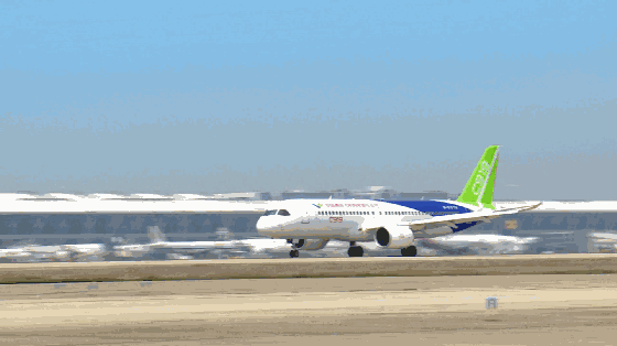 國產(chǎn)大飛機(jī)C919將5月5日上午在浦東機(jī)場首飛