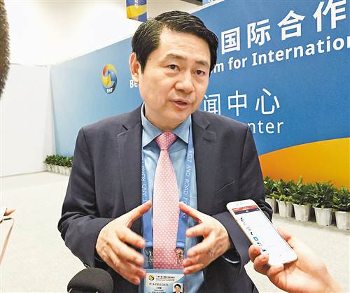中國與全球化智庫主任王輝耀,。記者 陳鈞 攝