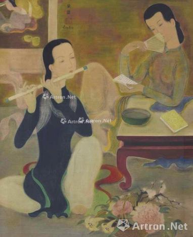 越南藝術(shù)家黎譜《音樂(lè)會(huì)》以510萬(wàn)港元成交