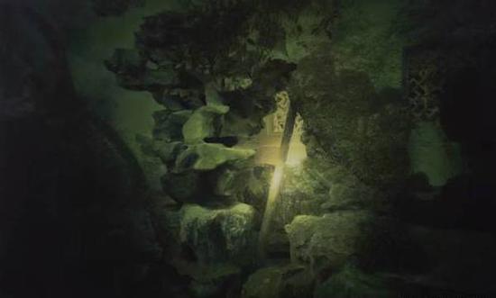 楊勛,，《石頭記》,，布面油畫，200 × 300 cm,，2012-2015