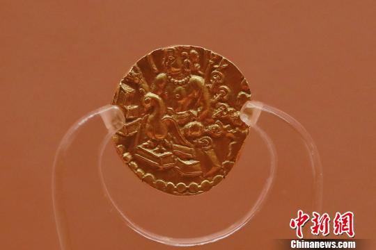 鳩摩羅笈多一世金幣?！埡鄠?攝
