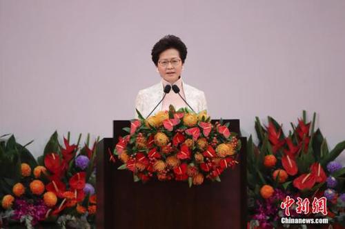 資料圖：香港特別行政區(qū)行政長官林鄭月娥。<a target='_blank' href='http://www.chinanews.com/'>中新社</a>記者 盛佳鵬 攝