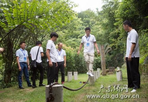 中國(guó)僑網(wǎng)參觀禪武中心,，體驗(yàn)禪武文化