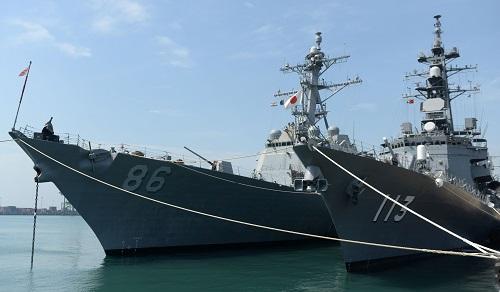外媒稱美印日舉行最大規(guī)?！昂侥讣墶甭?lián)合軍演：欲制衡中國_《參考消息》官方網(wǎng)站