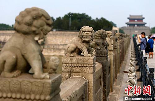資料圖：如今的北京盧溝橋。<a target='_blank' href='http://www.chinanews.com/'>中新社</a>發(fā) 張浩 攝