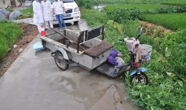 泰州一老農(nóng)疑遭雷擊身亡
