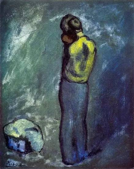 畢加索，Mother and Child,，1902