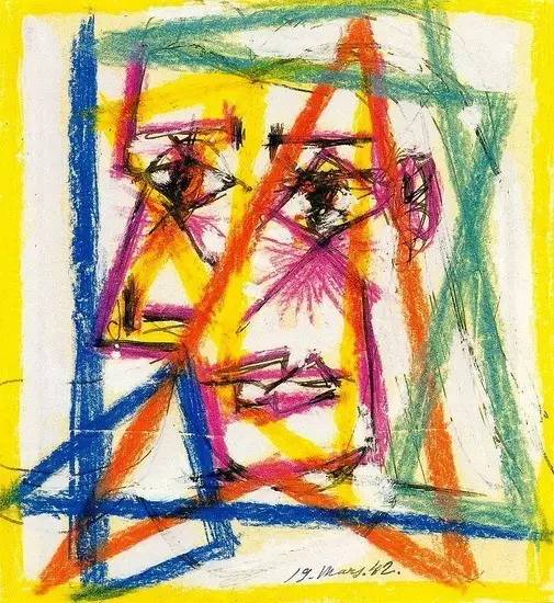 畢加索,，Head，1942