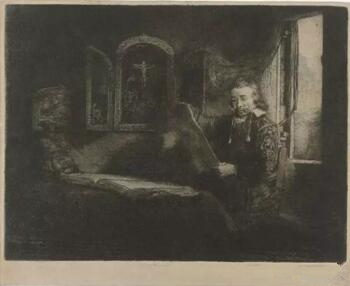 Rembrandt,《Abraham Francen醫(yī)生肖像》，1655 –1659年中,，阿姆斯特安國家博物院