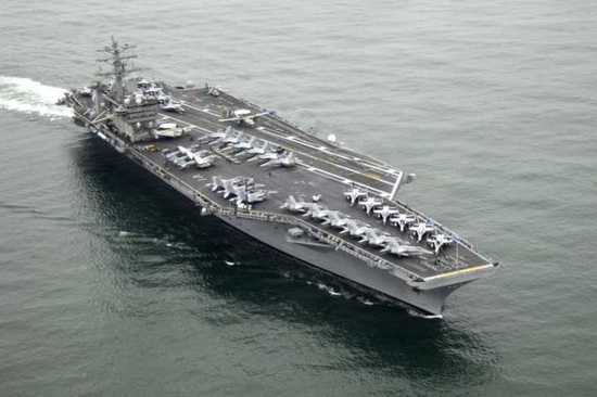 美國(guó)海軍:一架伊朗無人機(jī)逼近美航母至300米距離