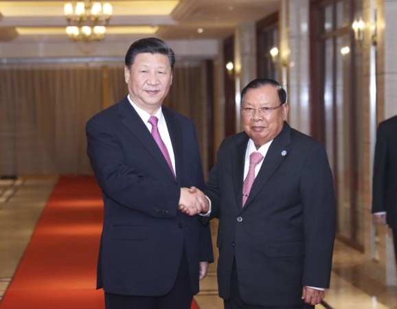 習(xí)近平再次會(huì)見老撾人民革命黨中央委員會(huì)總書記,、國家主席本揚(yáng)
