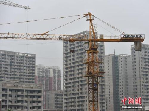 圖為北京郭公莊一期正在建設(shè)中的公租房項(xiàng)目,。<a target='_blank' href='http://www.chinanews.com/' >中新網(wǎng)</a>記者 金碩 攝