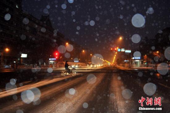 資料圖：北京雪景,。<a target='_blank' href='http://www.chinanews.com/' >中新網(wǎng)</a>記者 金碩 攝