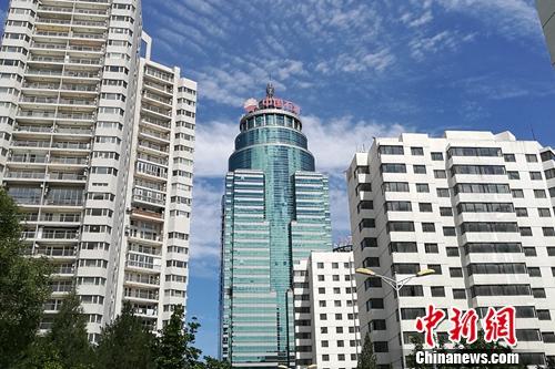 北京市亞運村北辰附近某小區(qū)樓外景,。<a target='_blank' href='http://www.chinanews.com/' >中新網(wǎng)</a> 程春雨 攝