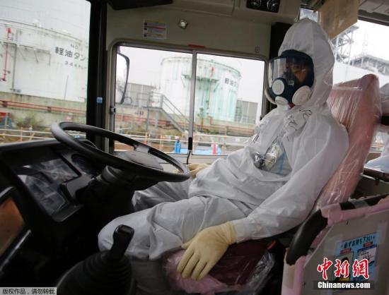 圖為記者12日在東電福鳥第一核電站拍攝的現(xiàn)場情況,。